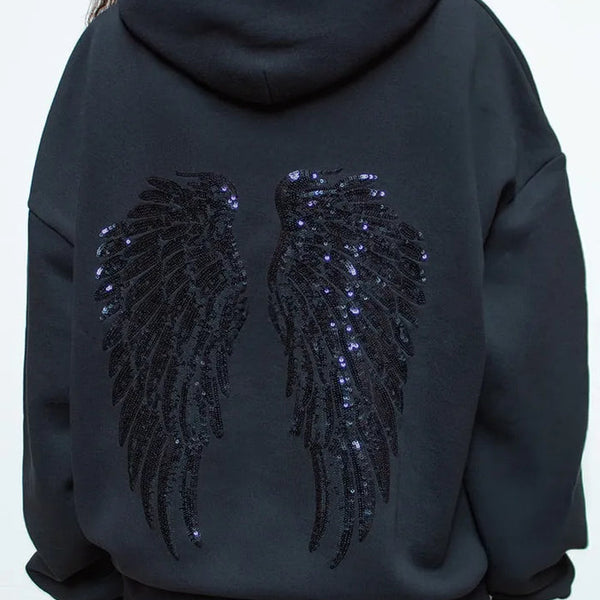 Angel Wings Oversized Hoodie