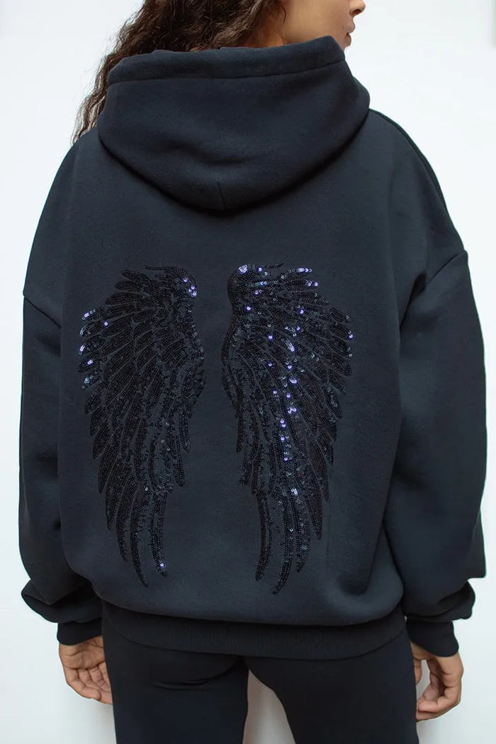Angel Wings Oversized Hoodie