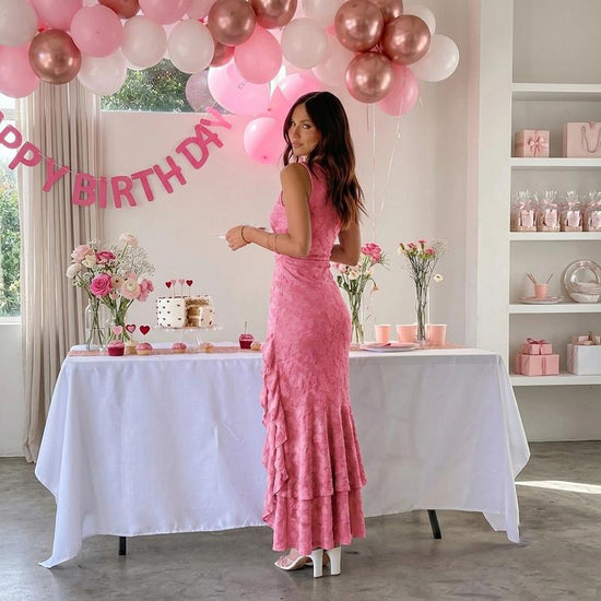 The Ruffled Romance Dress