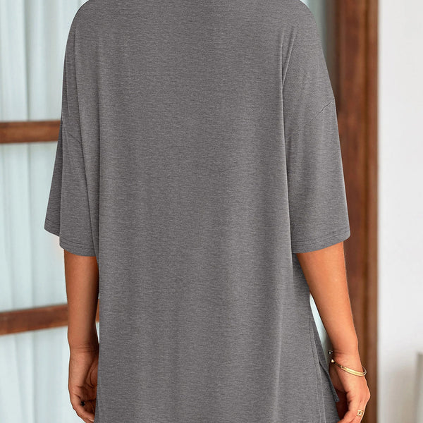 Women's Two Piece Lounge Set Summer Casual Oversized Shirts