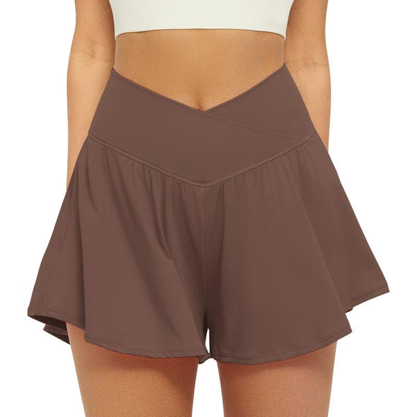 V-Waist Flowy Athletic Skort