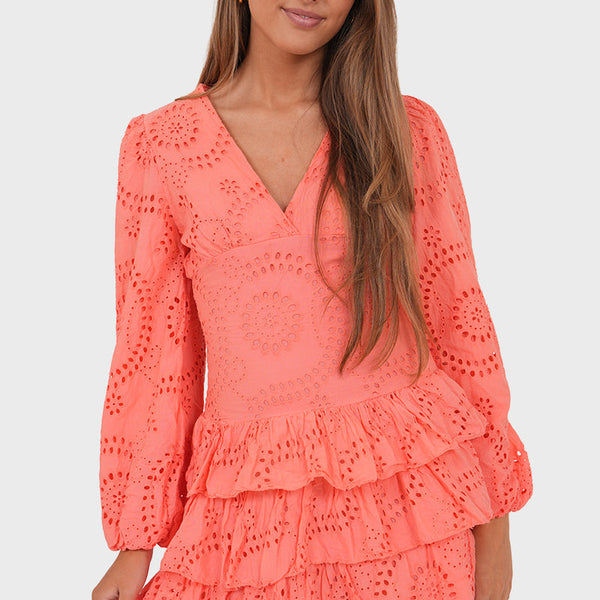 Embroidered Grace Dress