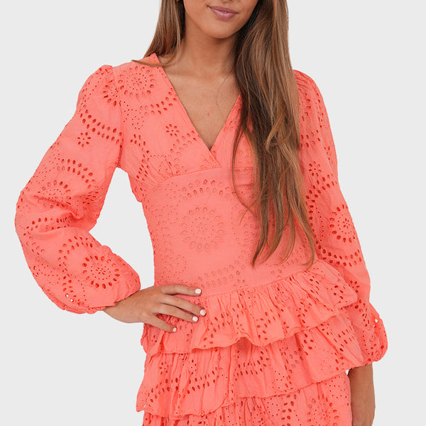 Embroidered Grace Dress