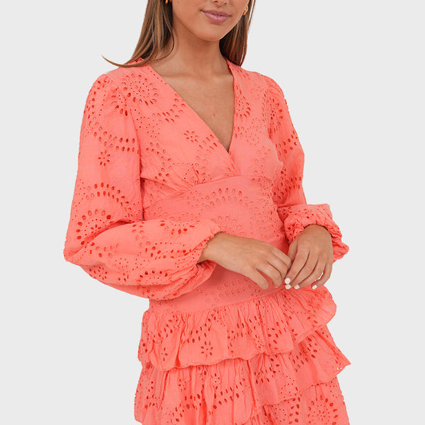 Embroidered Grace Dress