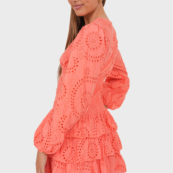 Embroidered Grace Dress