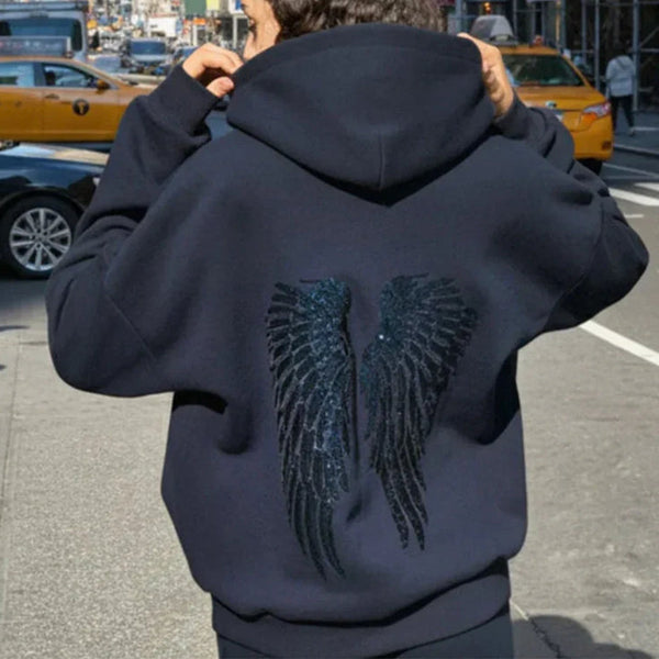 Angel Wings Oversized Hoodie