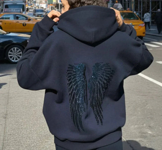Angel Wings Oversized Hoodie