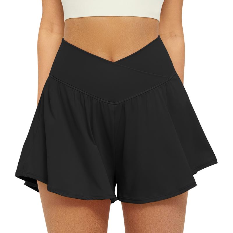 V-Waist Flowy Athletic Skort