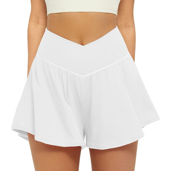 V-Waist Flowy Athletic Skort