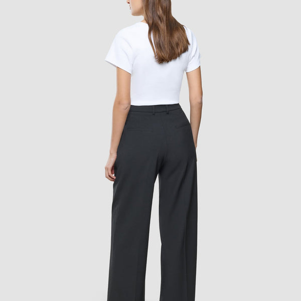 Wide-Leg Tailored Trousers