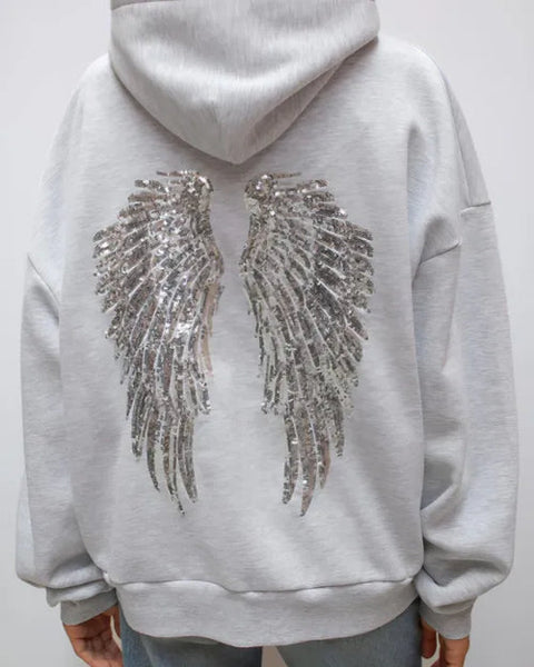 Angel Wings Oversized Hoodie