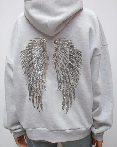 Angel Wings Oversized Hoodie
