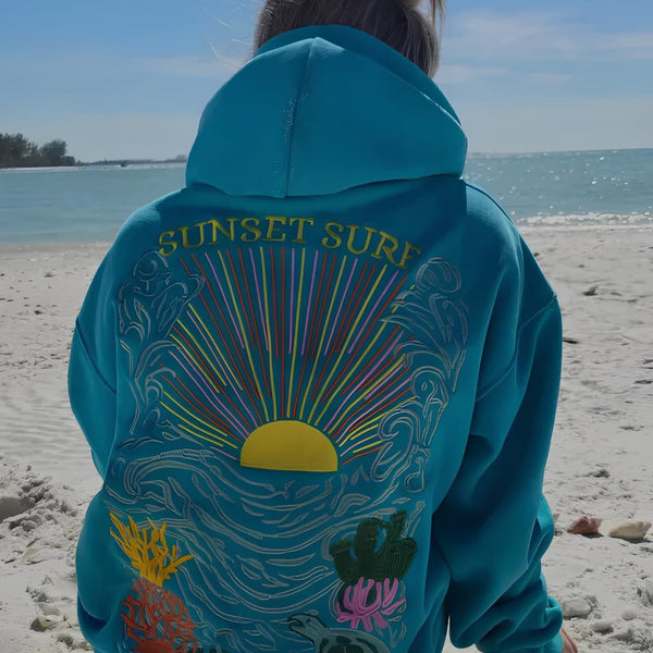Sunset Surf Hoodie