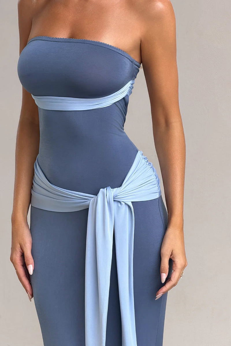 Sculpted Serenity Dress