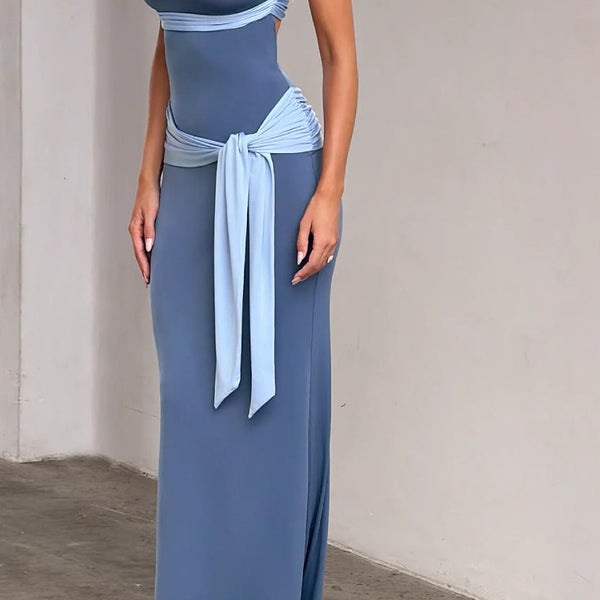 Sculpted Serenity Dress