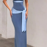 Sculpted Serenity Dress