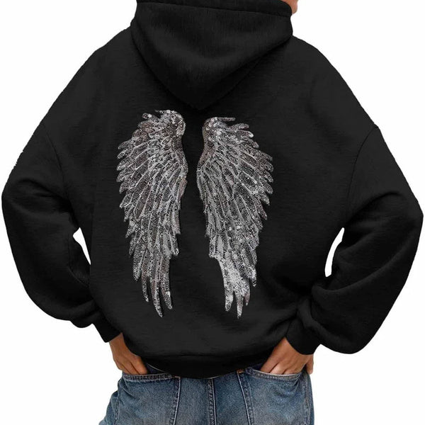 Angel Wings Oversized Hoodie